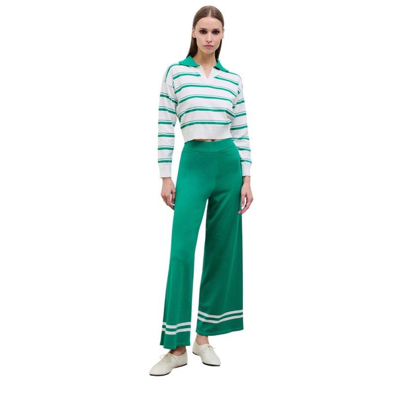 COMBOS EMERALD KNIT PANTS (W7FATR0035 TYPE)