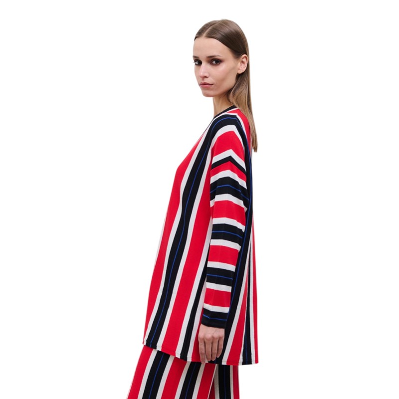 COMBOS PINSTRIPE CARDIGAN (W7THCL0076 TYPE) COMBOS PINSTRIPE CARDIGAN (W7THCL0076 TYPE)