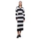 COMBOS BLACK AND IVORY KNIT DRESS (W7THDL0092 TYPE) COMBOS BLACK AND IVORY KNIT DRESS (W7THDL0092 TYPE)