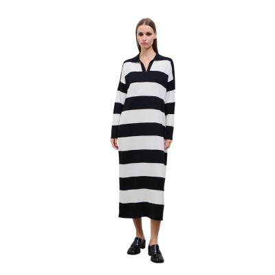 COMBOS BLACK AND IVORY KNIT DRESS (W7THDL0092 TYPE)