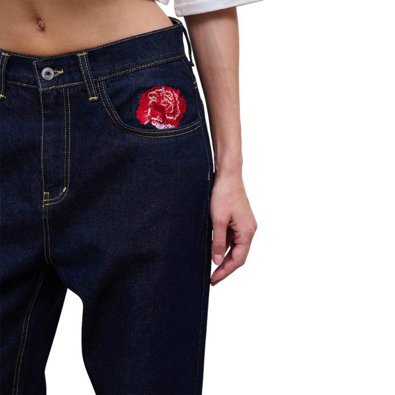 COMBOS CARNATION DENIM PANTS (W7TNDT0066 TYPE)
